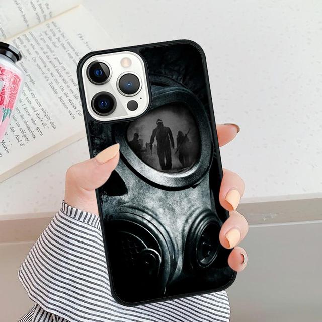 Cool Man Antigas Mask Phone Case For For iPhone 17 Air 16 15 11 12 13 14 Pro Ma Plus coque