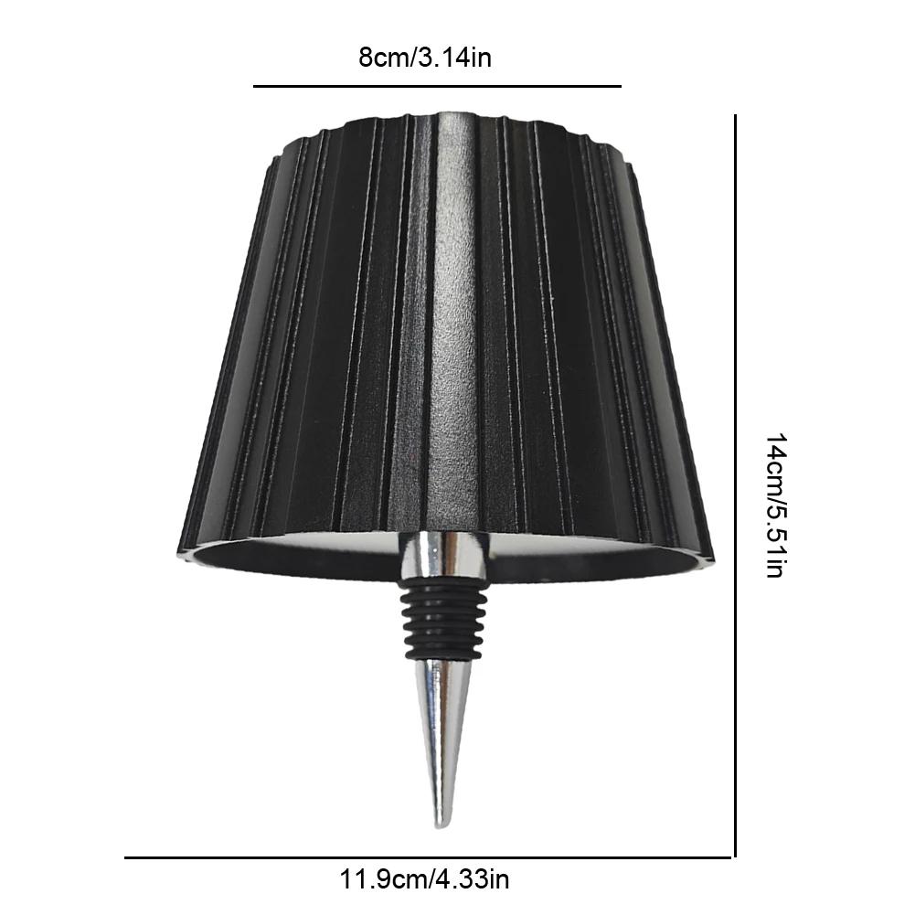 Wireless Wine Bottle Lamp Touch Control Table Lamp 3 Colors Dimming LED Bottle Light For Bar Cafe Wine Bottle Light Party Decor