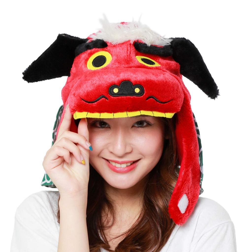 SAZAC Kigurumi Cap Shishimai (Sazac)