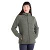 Womens/Ladies Hayfield Melange Faux Fur Lined Fleece Top
