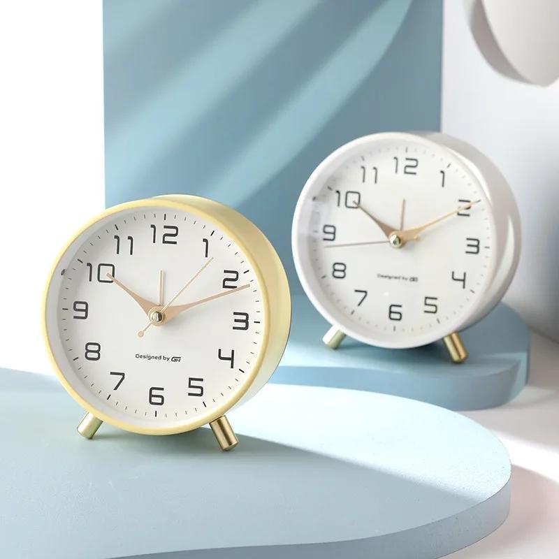 Desktop Small Alarm Clock Student Desktop Home Mute Alarm Clock Wake-up Tool