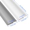 Self-Adhesive PVC Threshold Strip, Durable Silicone Rubber Material, Floor/Carpet Edge Banding, Window Rubber Seal, Threshold Strip, Carpet Door Trim
