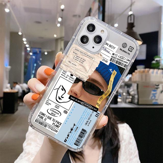 Silicon Flower Case For Iphone 13 Pro Max Cover Iphone 14 Pro Max 12 11 7 8 Plus Xr X Xs Se 2020 2022 Transparent Coque Funda