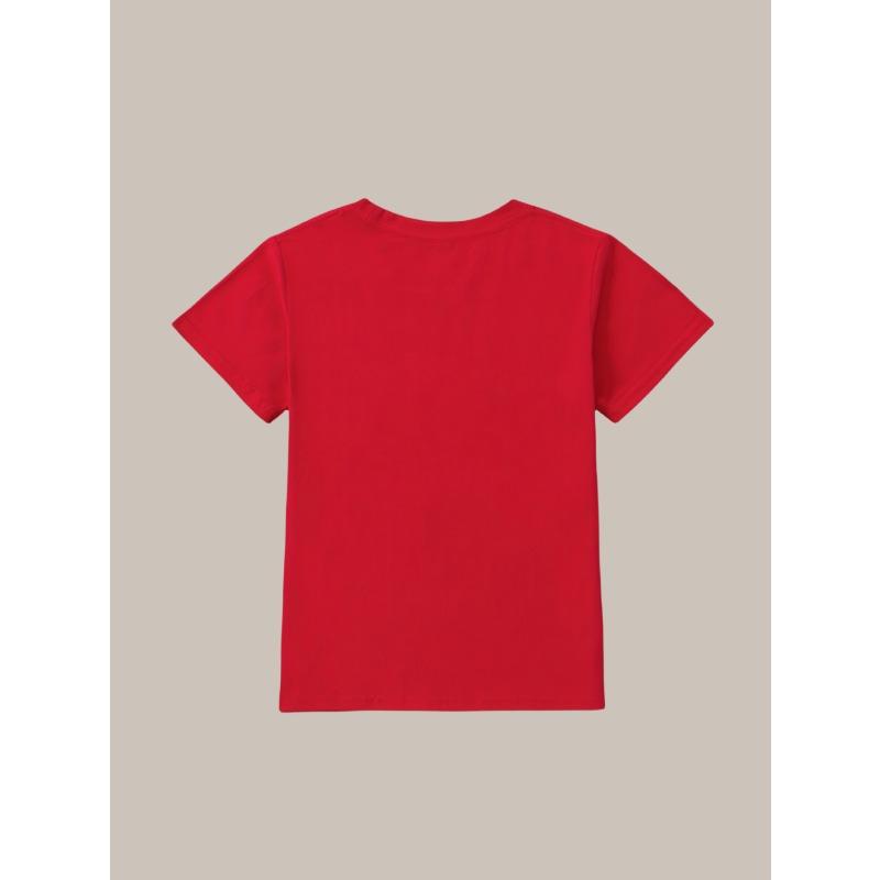 European sizes 1pc, Summer Casual Round Neck Short-Sleeved T-Shirt, Soft, Skin-Friendly, Fashionable And Versatile, Cute, Interesting,