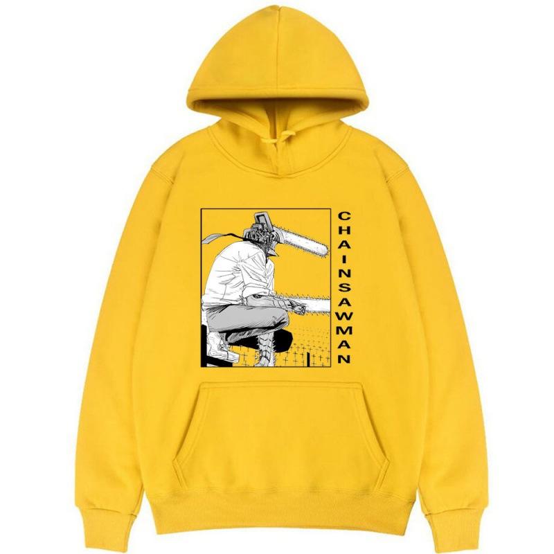 Denji Chainsaw Man Men Fashion Hoodies Men Women Hooded Sweatshirts Casual Pullovers Autumn Boys Girls Streetwear Hoodie