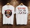1988 Iron Maiden Killer Krew 80s Style Black Double Sided T-Shirt