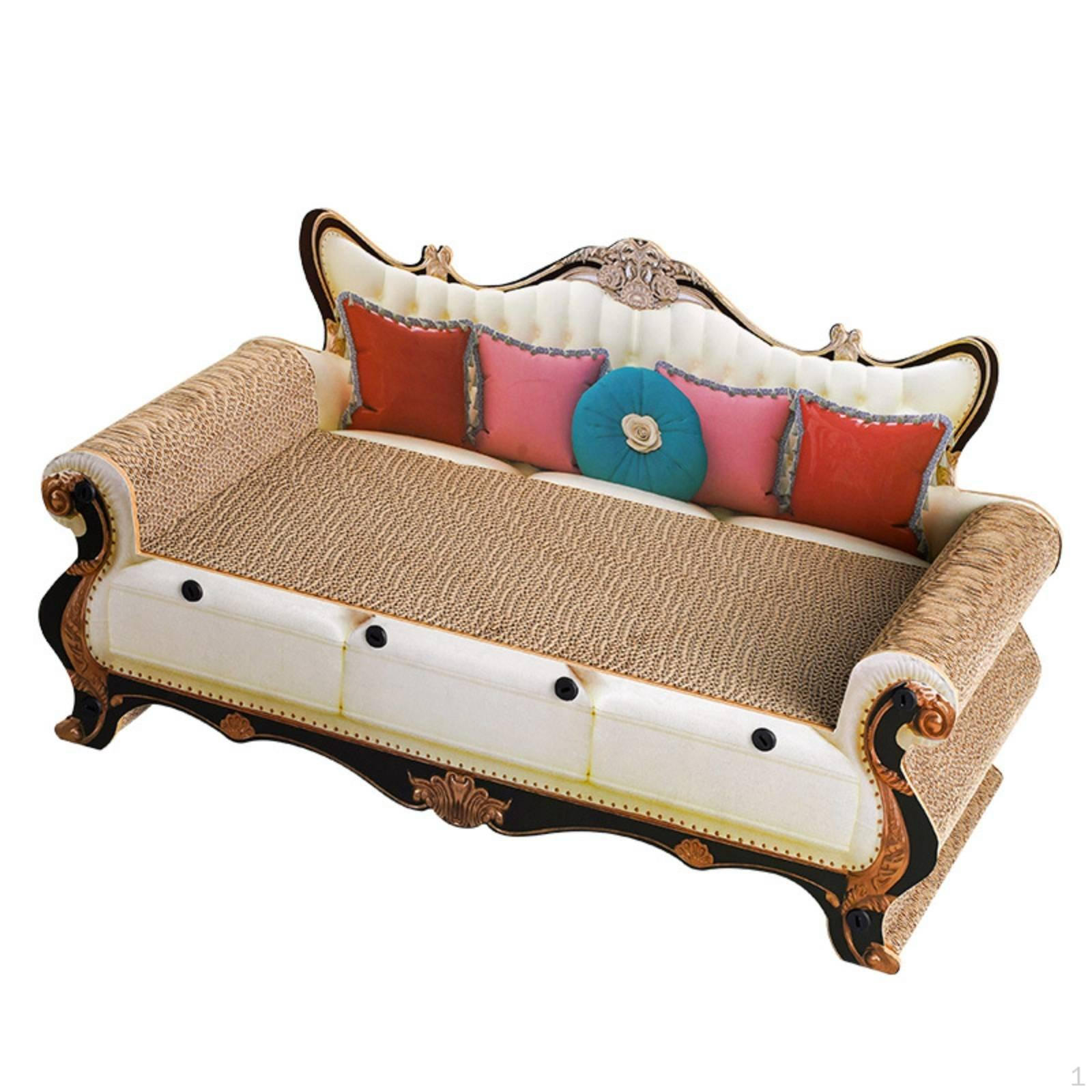 Cat Scratcher Sofa Low Reduced Dander Scratching Couch for Cats, Living Room