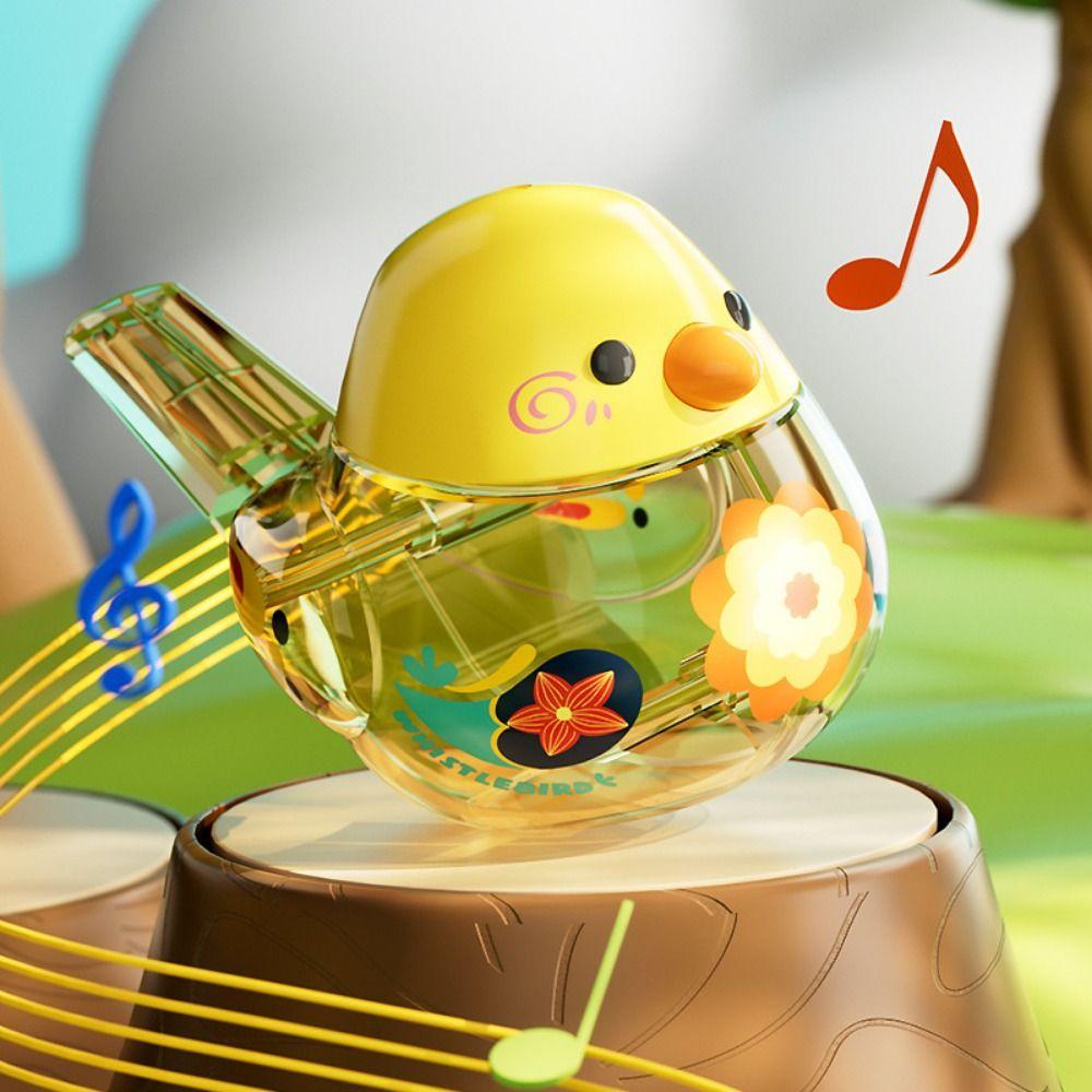 Hanging Rope Water Bird Whistle Filled with Water Children's Whistle Toy Baby
