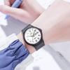 Student Exam Watch Male And Female Simple, With Luminous Calendar Couple Watch Small Black Watch