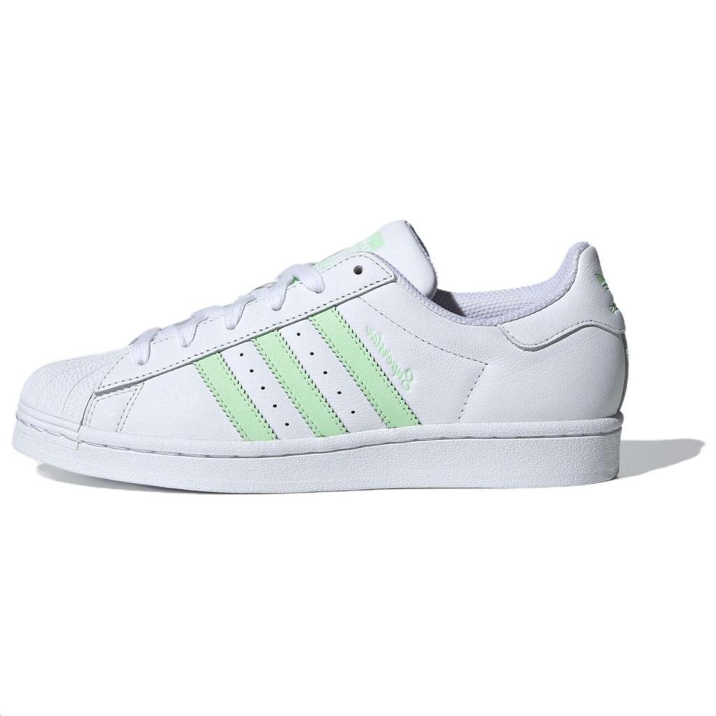 adidas Superstar White Semi Green Spark Women Sneakers Cloud-White IE3005