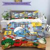Smurf Kitchen Print 3Pcs Bedding Setduvet Cover With 2 Bedropillowcase Home Birthday Gift