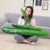 Simulated Cucumber Throw Pillow Cushion Vegetable Large Doll Creative Plush Toy Spoof Strange Men and Women Birthday Gift