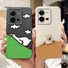 For Vivo V25 5G Case Vivo V25e V2201 V2202 Cute Dog Cartoon Cover Shockproof Phone Case For Vivo V25e V 25 E VivoV25 Soft Fundas