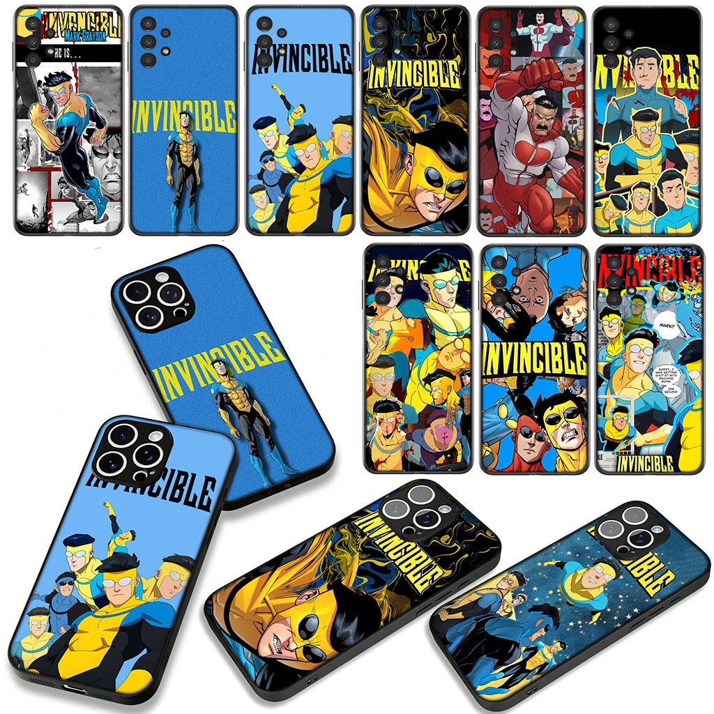 Cover for Apple iPhone 16 15 14 Plus 13 12 Mini 17 Pro Max + ProMax 16E Air 16+ 15+ Phone Case Poster I-Invincibles Collage