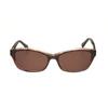 Damen Braun Katzenauge Sonnenbrille Cls1049