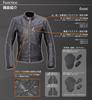 MOTO BASE Model Motorcycle Leather Jacket Sheepskin Single Jacket Dame White LL Spring/Autumn (Genuine Leather) Rider's MBLJ-01