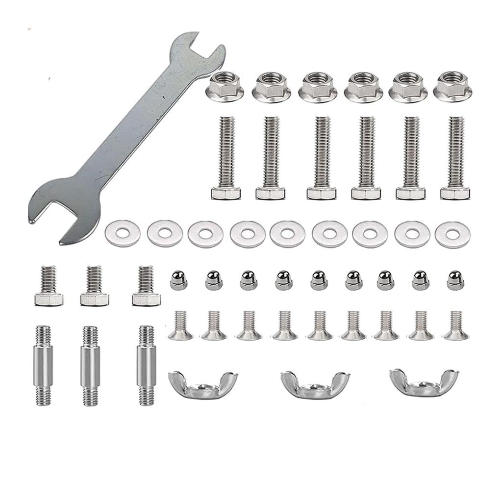 Replacement Hardware Bolt & Nut Set for Patio Heater - Propane Outdoor Space Heater Accessories