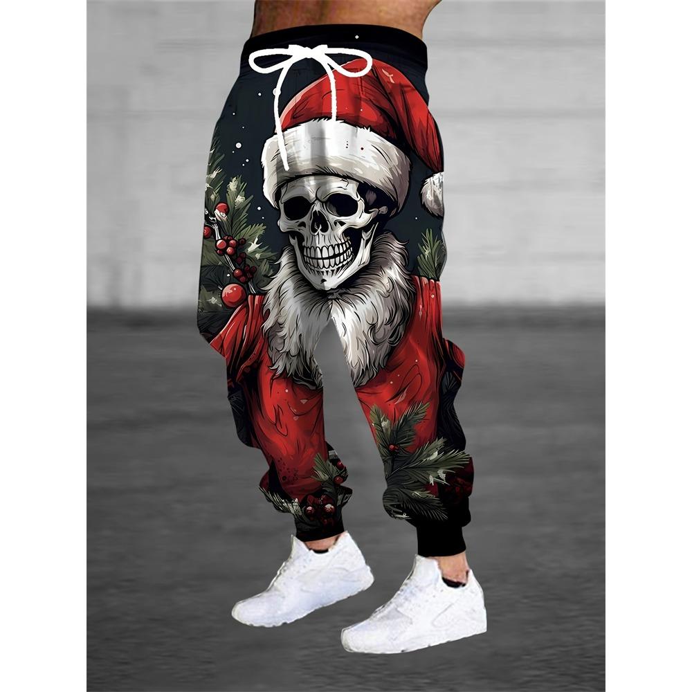 Men's Oversized Loose Sweatpants Autumn Comfortable Breathable Fashion Drawstring Pants Trendy Streetwear Drawstring Pants