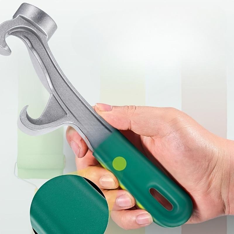 1PC Multifunctional Paint Barrel Open Lid Wrench Barrel Opener, Industrial Grade Labor-saving Metal Waterproof Plastic Barrel Opener