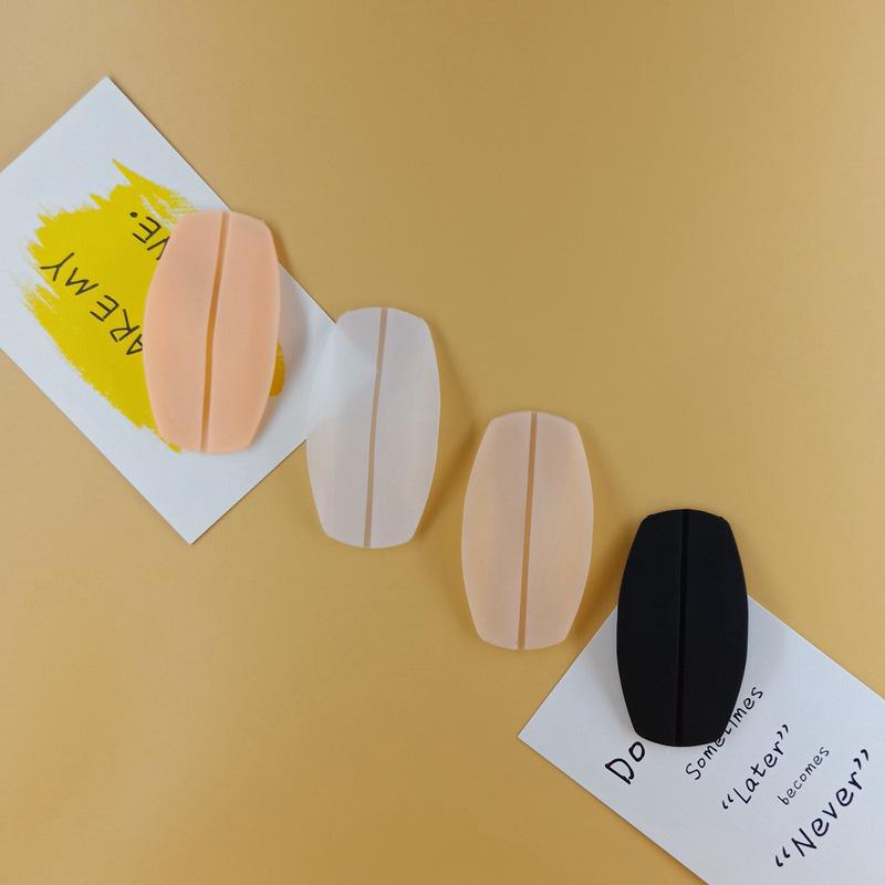 Transparent Silicone Anti-Slip Shoulder Pads for Bras - Soft Decompression Design
