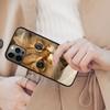 Lovely cat cute Magnetic Phone Case For APPLE iPhone 17 Air 16 14 13 12 Pro Max 15 Plus Wireless Charge With MagSafe Cover