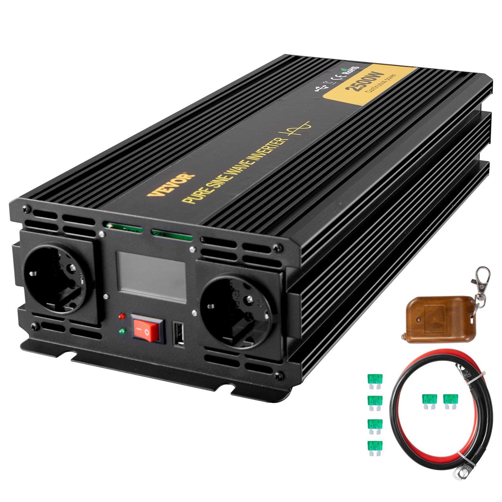 VEVOR Pure Sine Wave Inverter 2500W