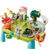 Kids' Interactive Water Play Table with Slide & Fishing Toys