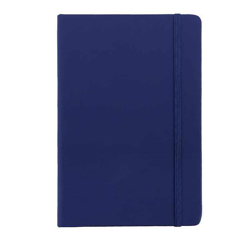 New Arrival High Quality A5 Notebook Custom PU Leather Hardcover Elastic Band  Office Journal Thread Sewing Binding