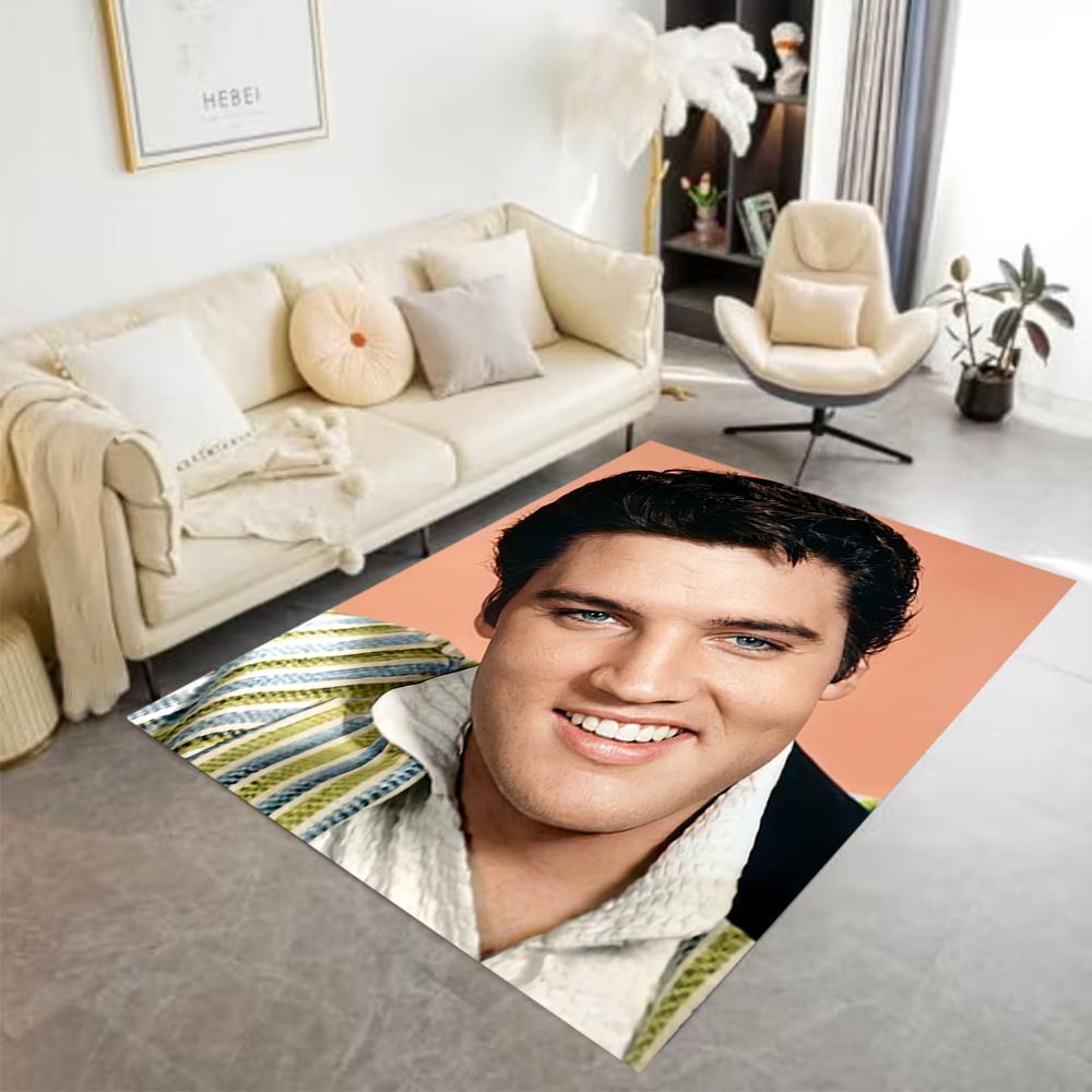 Elvis Presley Performance Carpet Perfect for Kitchen Bedrooms Hallway Living Rooms Antislip Carpet Office home decor