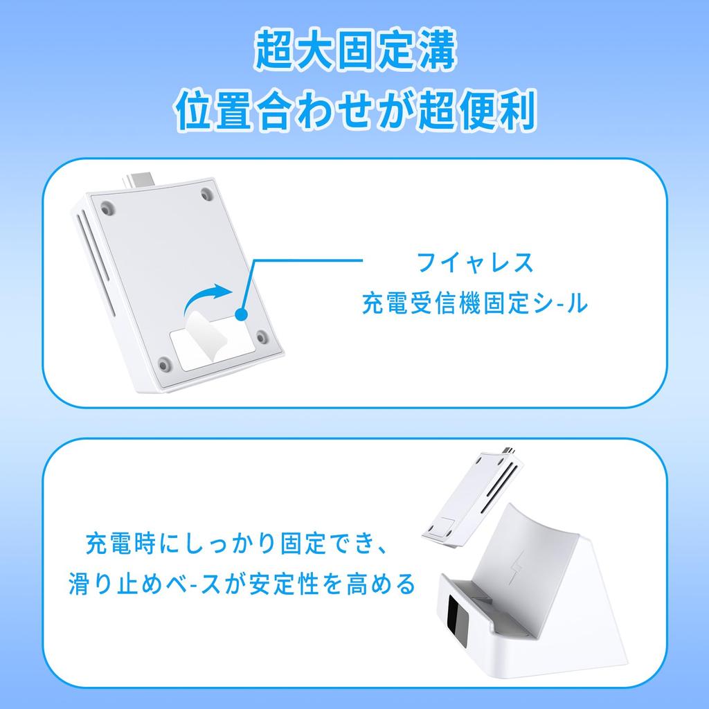 Lwuckbarrt PS Portal Charging Wireless Charging Charger for PS5 Portal Remote Charging Station for PS Fast Charging with LED Charging Overcharge