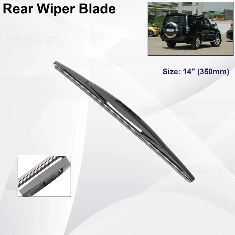 For Mitsubishi Pajero Shogun Montero V80 V87 V93 V97 Auto Windshield Front Rear Wiper Blades Windscreen Wipers 22 20 14
