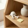 3D Printed Steamed Bun Fidget Toy, Funny Bun Figurine with Movable Joints, Desktop Stress Relief Toy for Home, Office