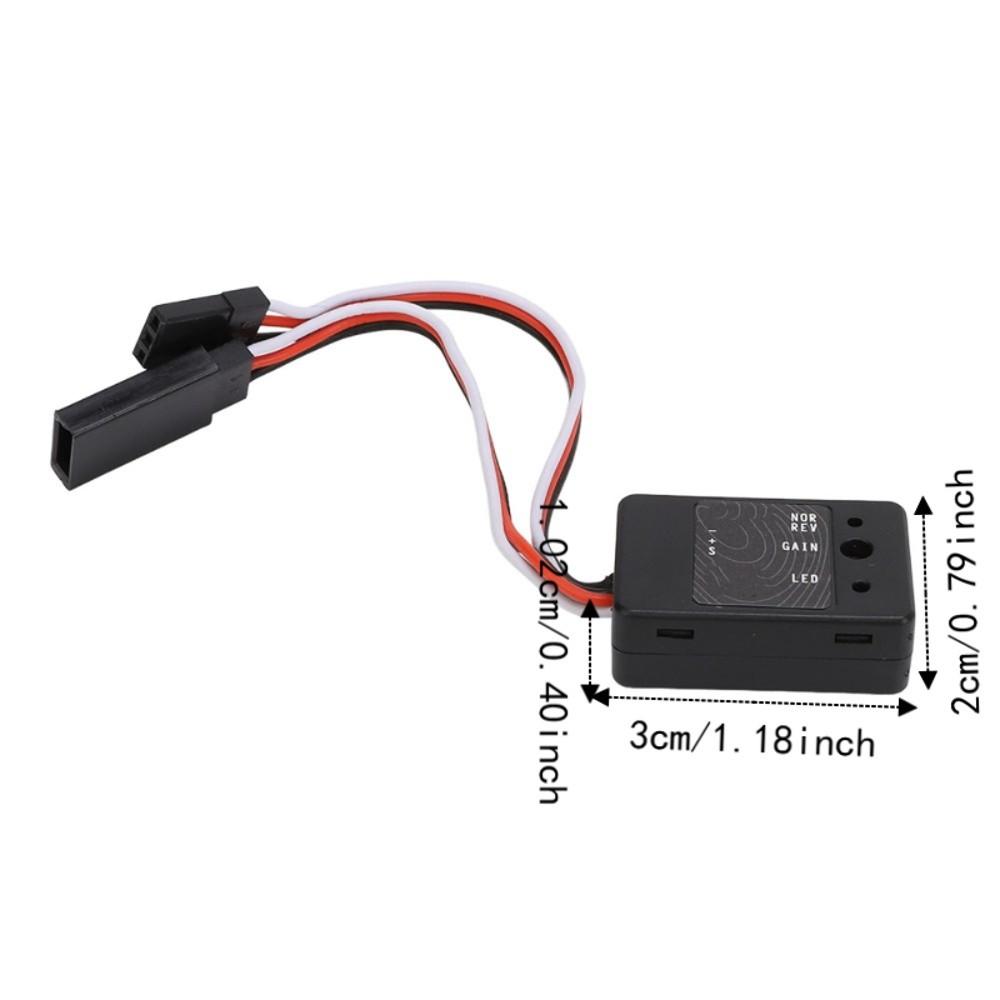 4.8-7.4V Voltage RC Gyro Module Mini Drift Control Module for SCX10 For RC Drift Car