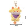 Cute Dragon Year Keychain Cartoon Backpack Doll Pendant Backpack Decor Dragon Doll Keyring  Couple