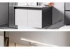 LED Bathroom Mirror with Fill Light - Modern Simple Design for Vanity, Cabinet, or Hallway