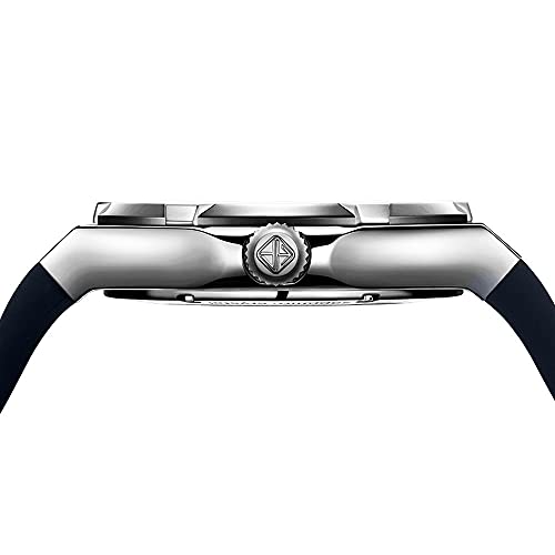 Haofa Męski Zegarek Automatyczny Skeleton z 80-godzinną Rezerwą Mocy, Ażurową Tarczą, Luminous Design, Wodoodporny i Świetny Prezent dla Mężczyzn