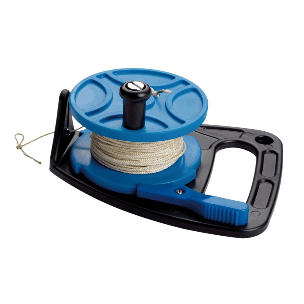 

Scuba Max 270 foot Dive Reel Blue with thumb stopper Reel 141