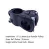 Mountainbike Vorbau 31,8 mm Vorbau Erhöhung 31,8 Fahrradvorbau Kurzer Lenker Vorbau für BMX