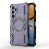 KEYSION Hollow Heat Dissipation Case for Samsung A55 5G Silicone+PC Magnetic Cooling Shockproof Phone Cover for Galaxy A55 5G