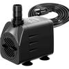 Ultra Quiet 400GPH Submersible Water Pump, 1500L/H, 25W, Overheating Protection, Ideal for Ponds, Aquariums, Hydroponics