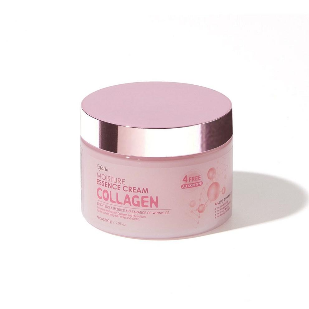 [Espoir] Collagen Moisture Essence Cream, 200g, Whitening & Anti-Wrinkle, High Moisturizing & Elasticity