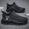 Men'S High Performance Training Shoes Knitted Mesh Fabric Stable Walking Shoes Comfortable Flexible Anti Slip Cushioning Shoes