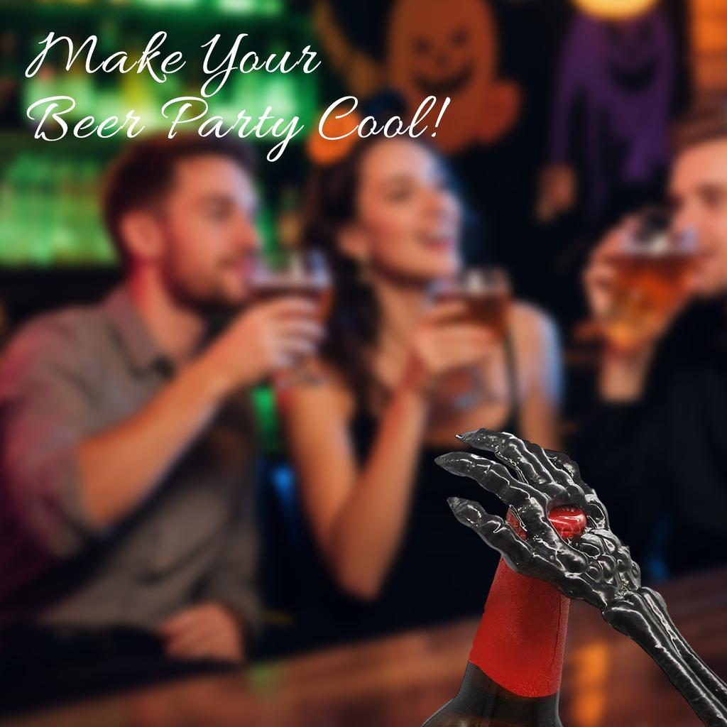 Halloween Decorative Skeleton Opener, Party Party Supplies, Spooky And Fun Home Gifts