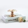 Elegant European Metal Candlestick for Scented Candles - Christmas Retro Design