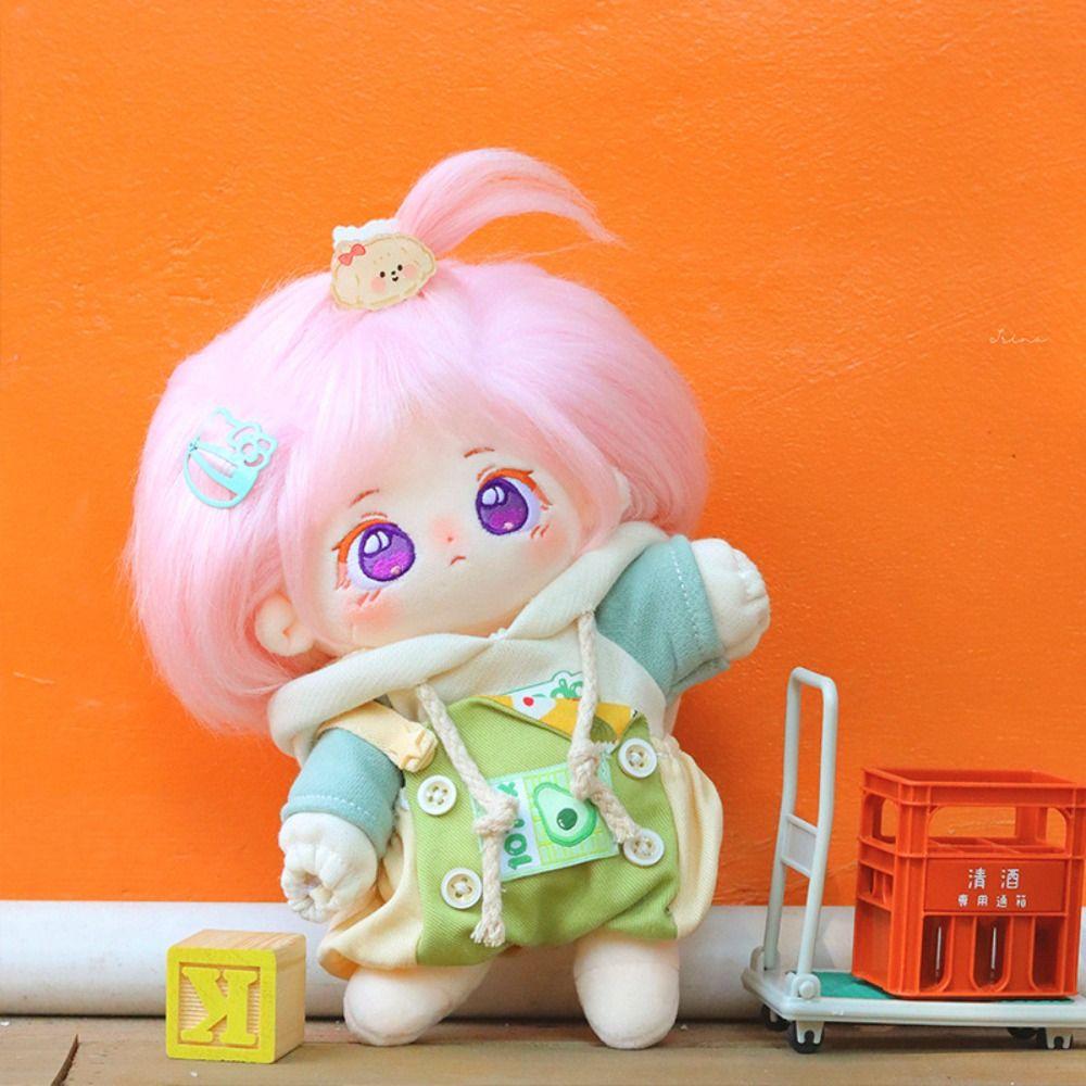 

Avocado Hoodie Cotton Doll Clothes No Attributes Dolls Clothes Changing Dressing Game Avocado Set