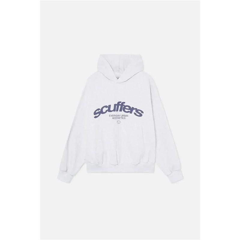 High Street Gothic Hoodie Set Letter Print Loose Fit Sweatshirt Women