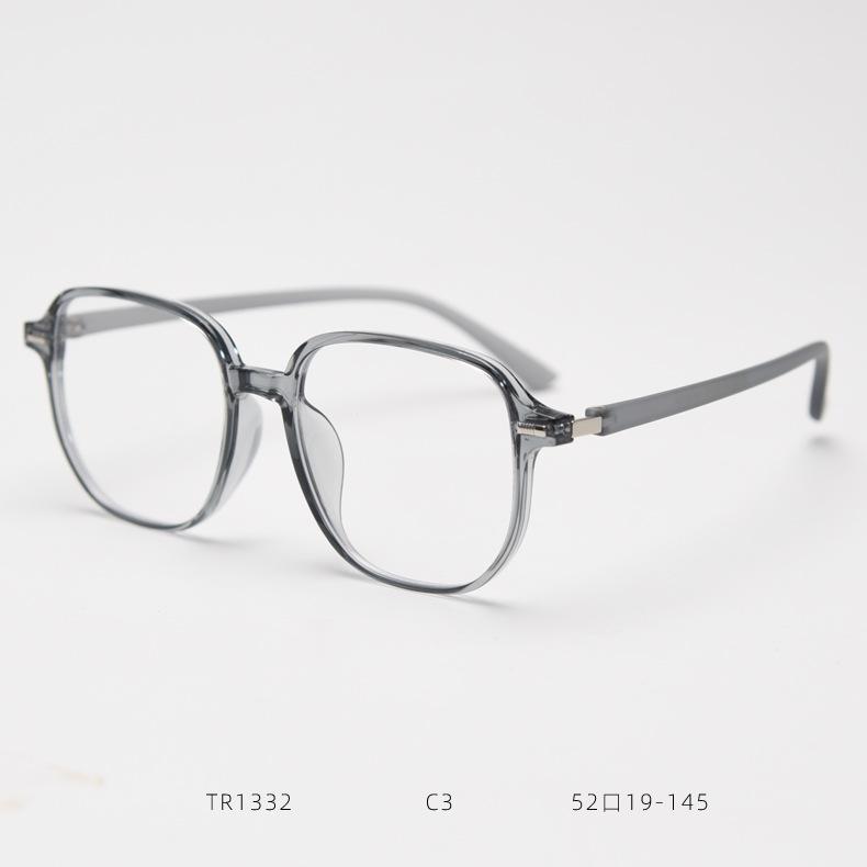 Ultralight Myopia Eyeglasses Male Female TR90 Anti-blue Lightweight Glasses Near Sight Eyewear Square Eyeglasses With Diopters Minus -1 -3