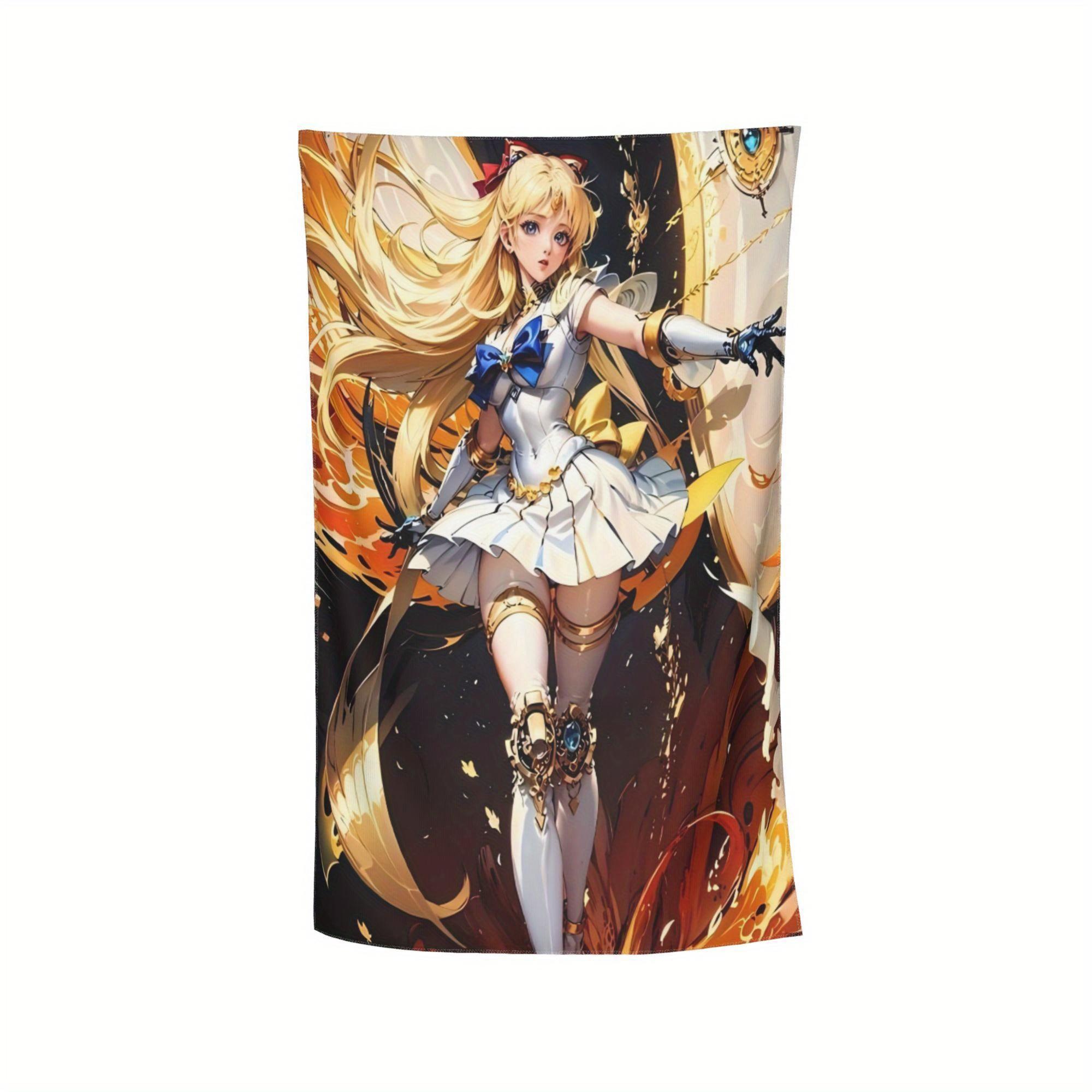 

Elegant Anime Warrior Princess Bath Towel - Soft, Super Absorbent & Unique Design for Everyday Use & Perfect Gift for Fans 50x100cm