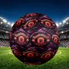 Manchester United F.C Print Size 5 Soccer Ball, PU Wear Resistant Football for Match Training and Daily Practice, Birthday Gift for Soccer Fans