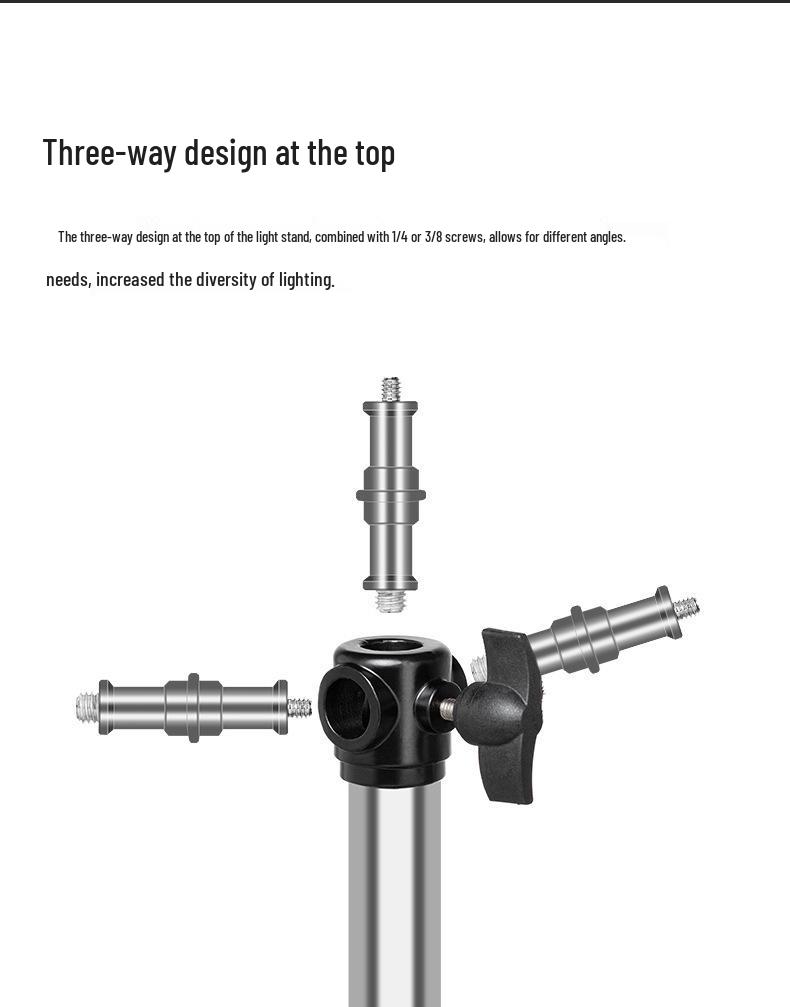 4M Thickened Spring Photography Lamp Tripod: Portable Studio Stand for Fill Light and Photo Support.